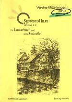 Vereins-Mitteilungen 2010