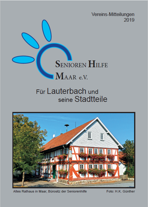 Vereins Mitteilungen 2019